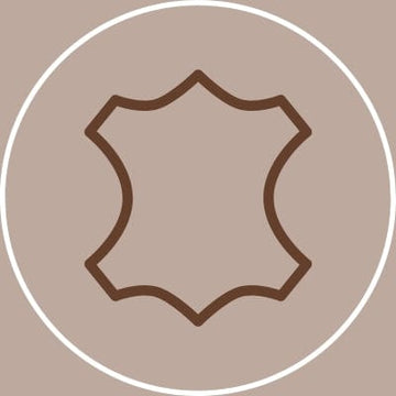 badge confiance cuir véritable