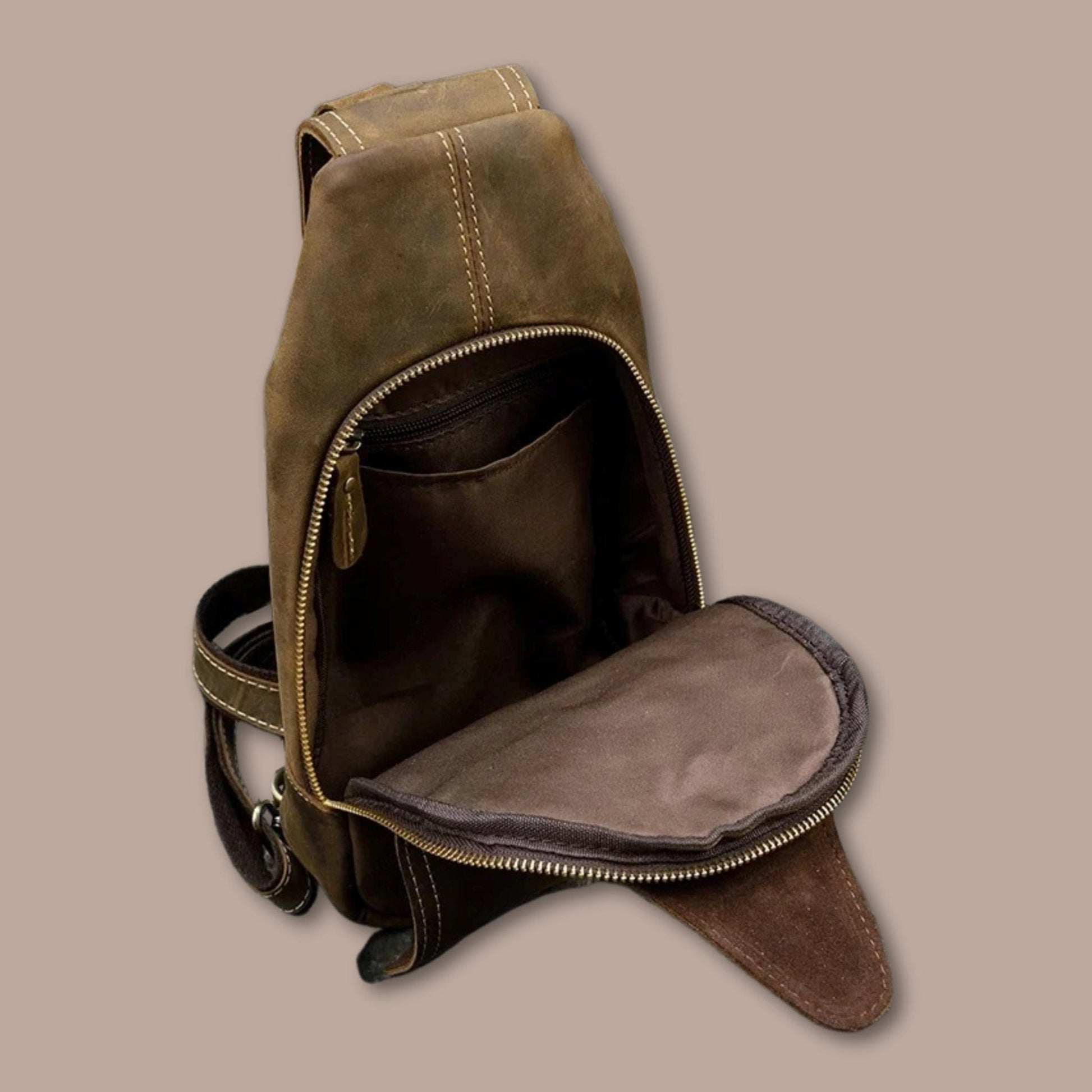 sacoche homme retro 17.5cm x 32cm x 6.5cm