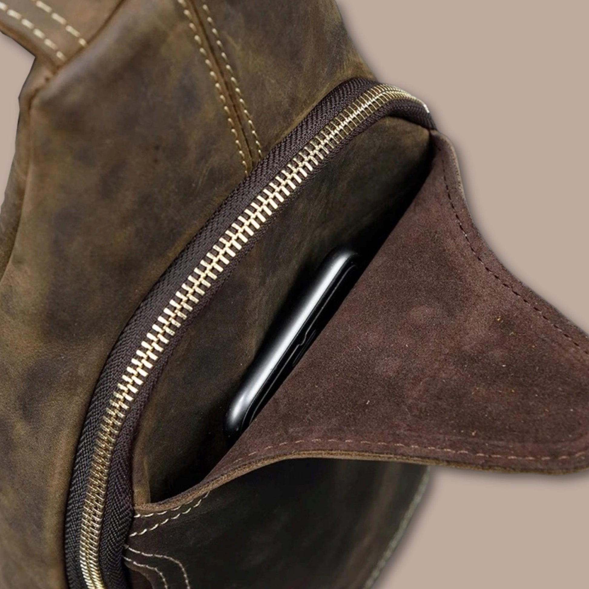 sacoche homme retro 17.5cm x 32cm x 6.5cm