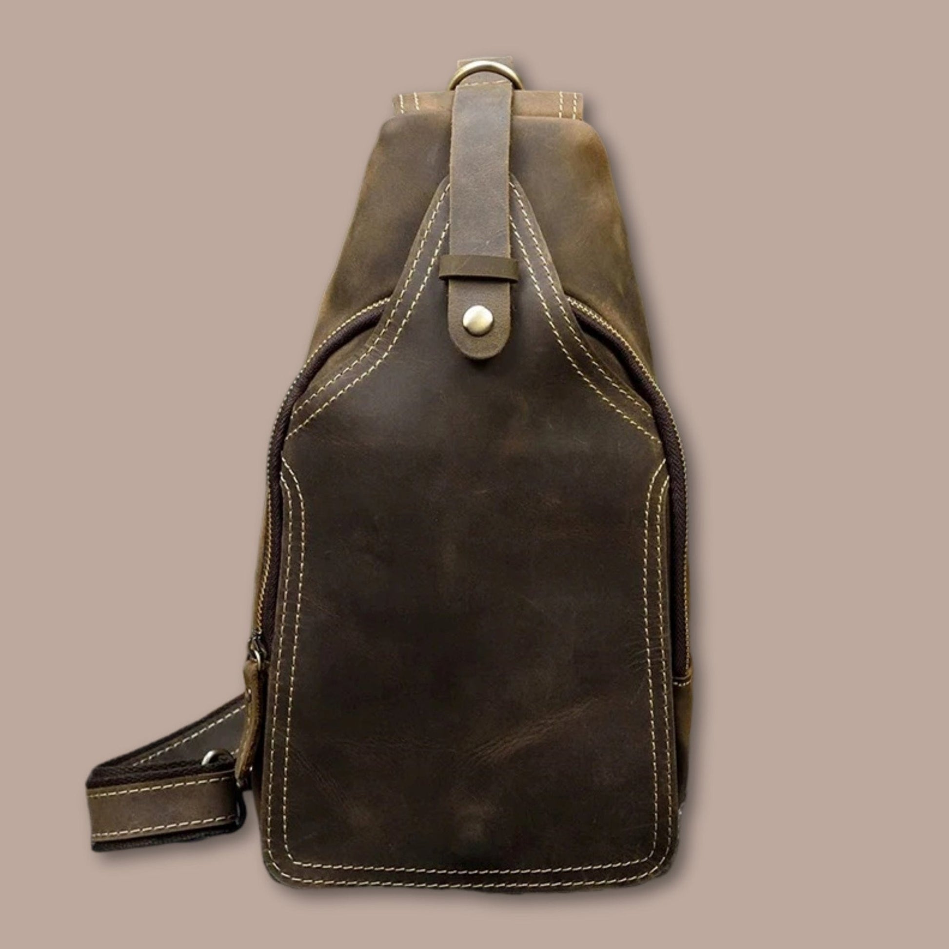 sacoche homme retro 17.5cm x 32cm x 6.5cm