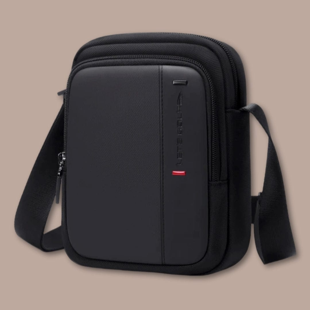 Sacoche Homme Bandoulière U BAYEE Oxford Anti-RFID - Compatible IPad 11 Pouces, Noir