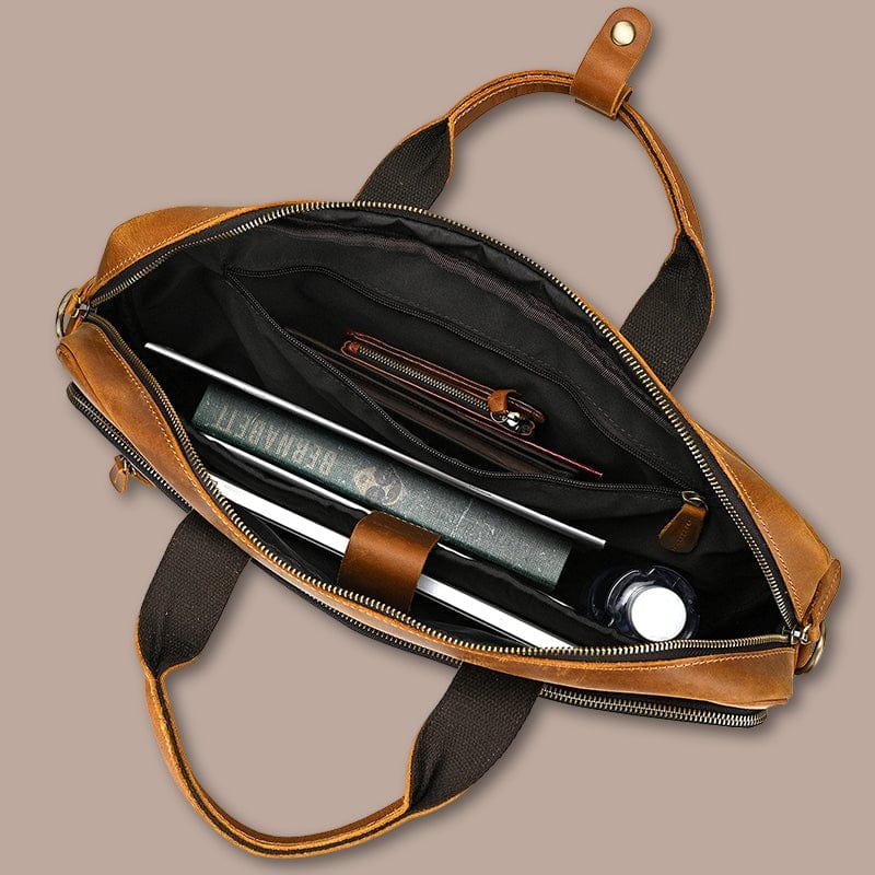 sacoche porte document homme