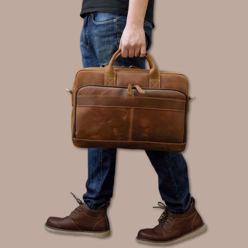 sacoche porte document homme