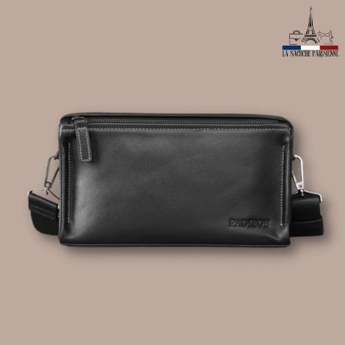 Sacoche Poitrine Homme Sac Bandoulière Homme Sac de Poitrine Homme