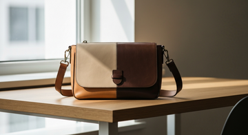sac bandoulière cuir homme business style minimaliste