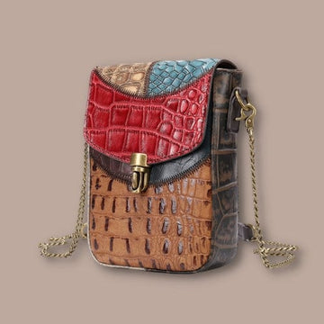 Modèle "Constance" <br> Petite sacoche femme bandouliere