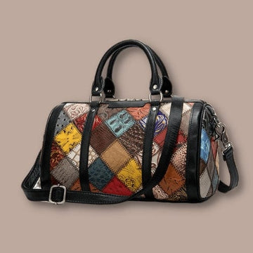Modèle "Agate" <br> Sac a main femme cuir