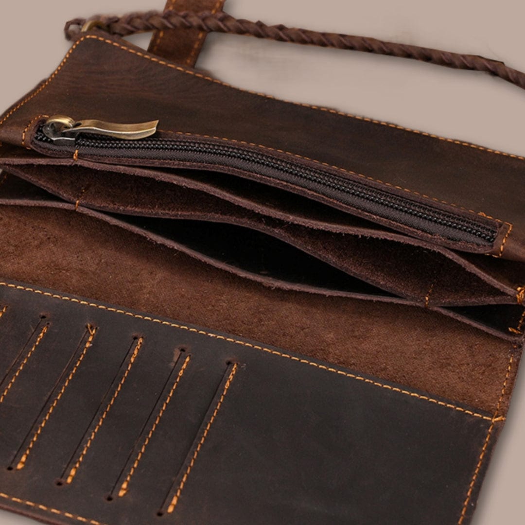 Modèle Enghien <br> Portefeuille Homme Elégant Cuir