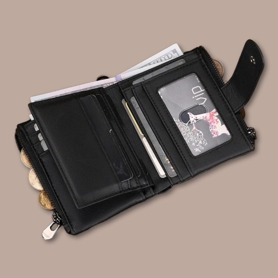 Modèle Invalides <br> Portefeuille homme cuir avec chaîne