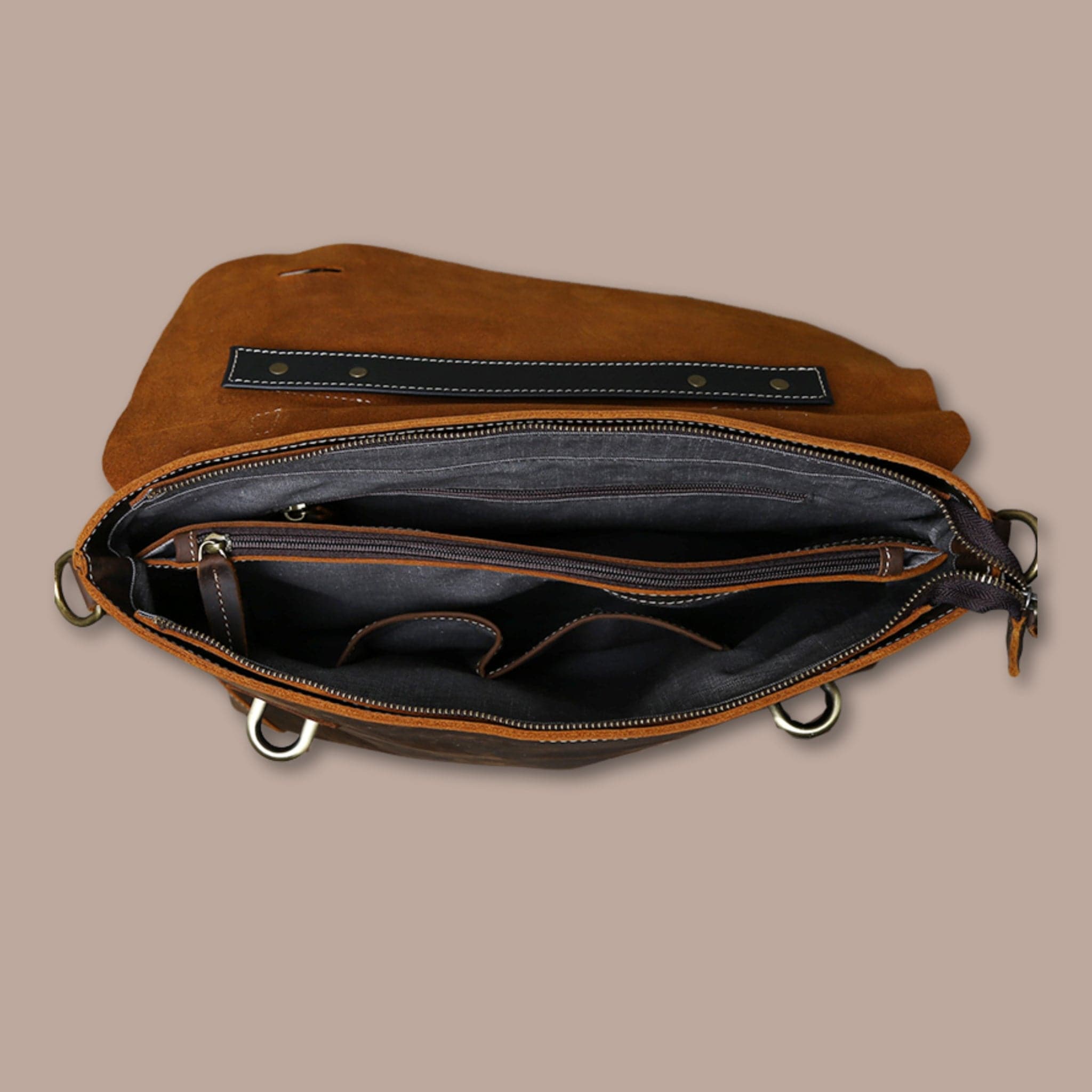 Besace Ordinateur Homme Cuir | Sacoche Homme en Cuir