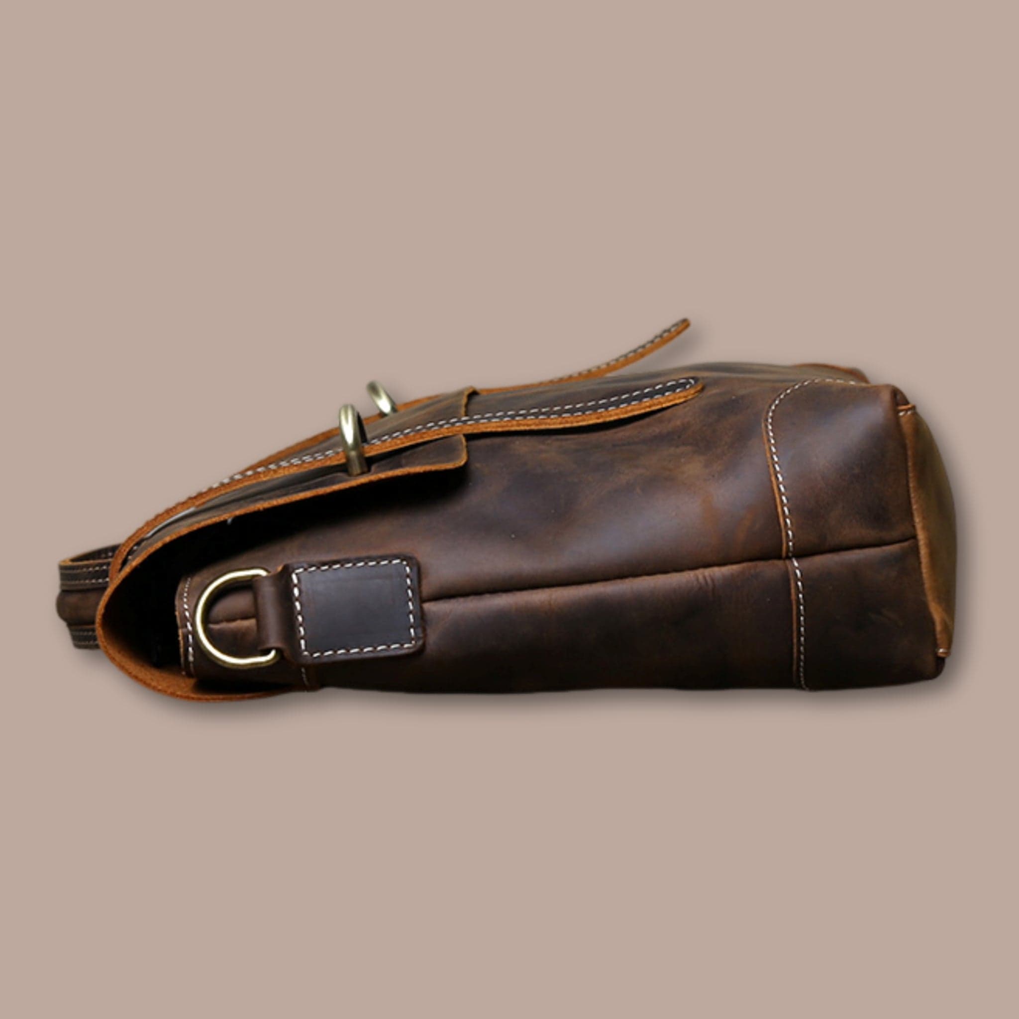 Besace Ordinateur Homme Cuir | Sacoche Homme en Cuir
