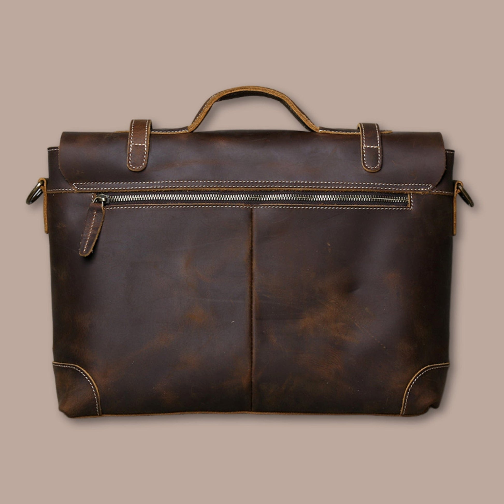 Besace Ordinateur Homme Cuir | Sacoche Homme en Cuir