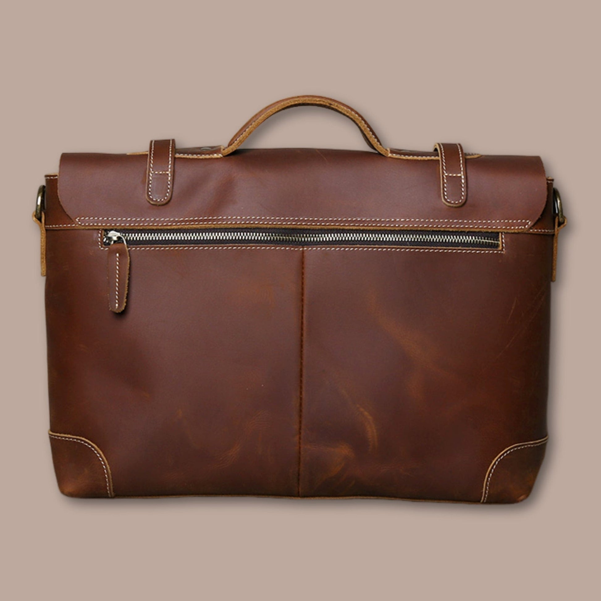 Besace Ordinateur Homme Cuir | Sacoche Homme en Cuir