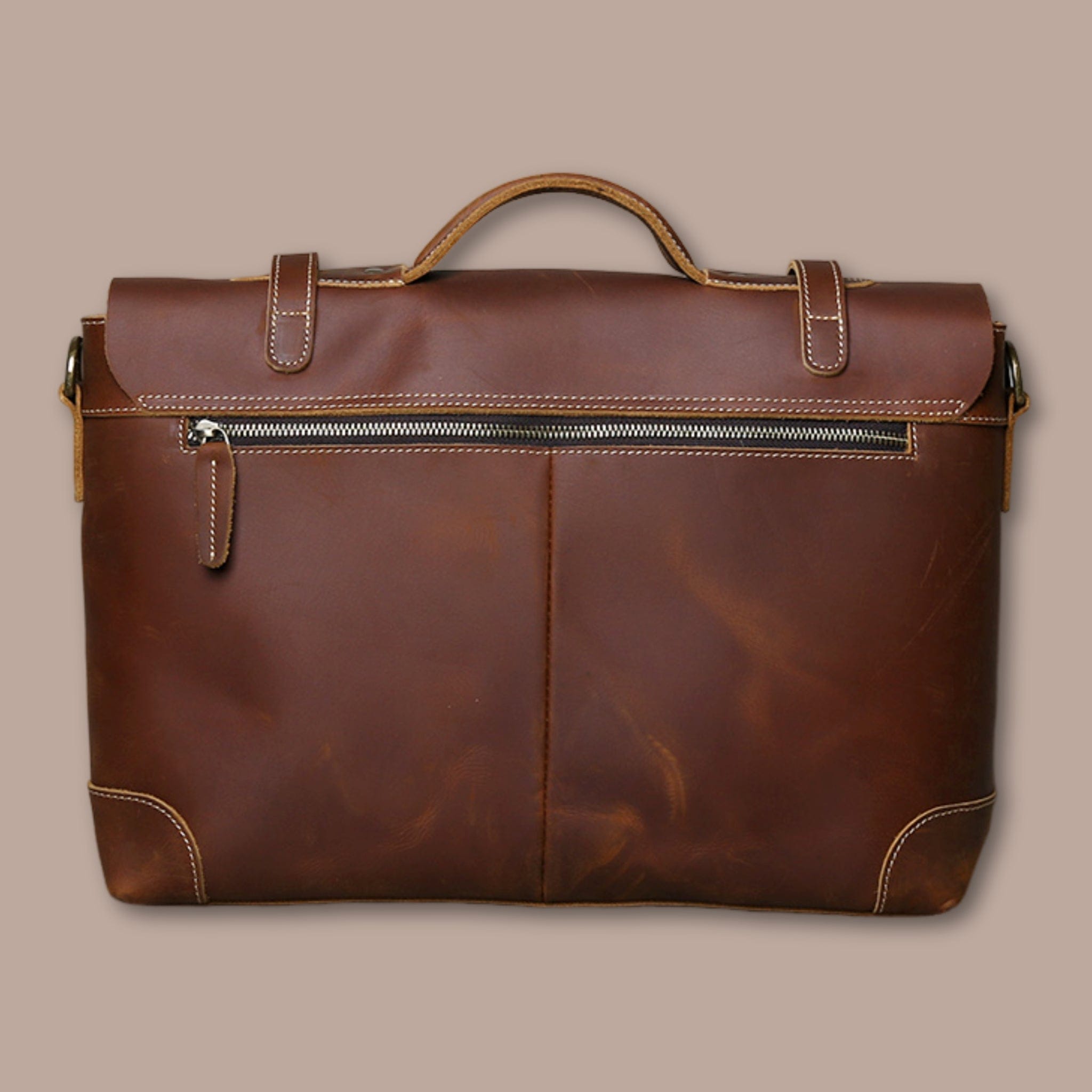 Besace Ordinateur Homme Cuir | Sacoche Homme en Cuir