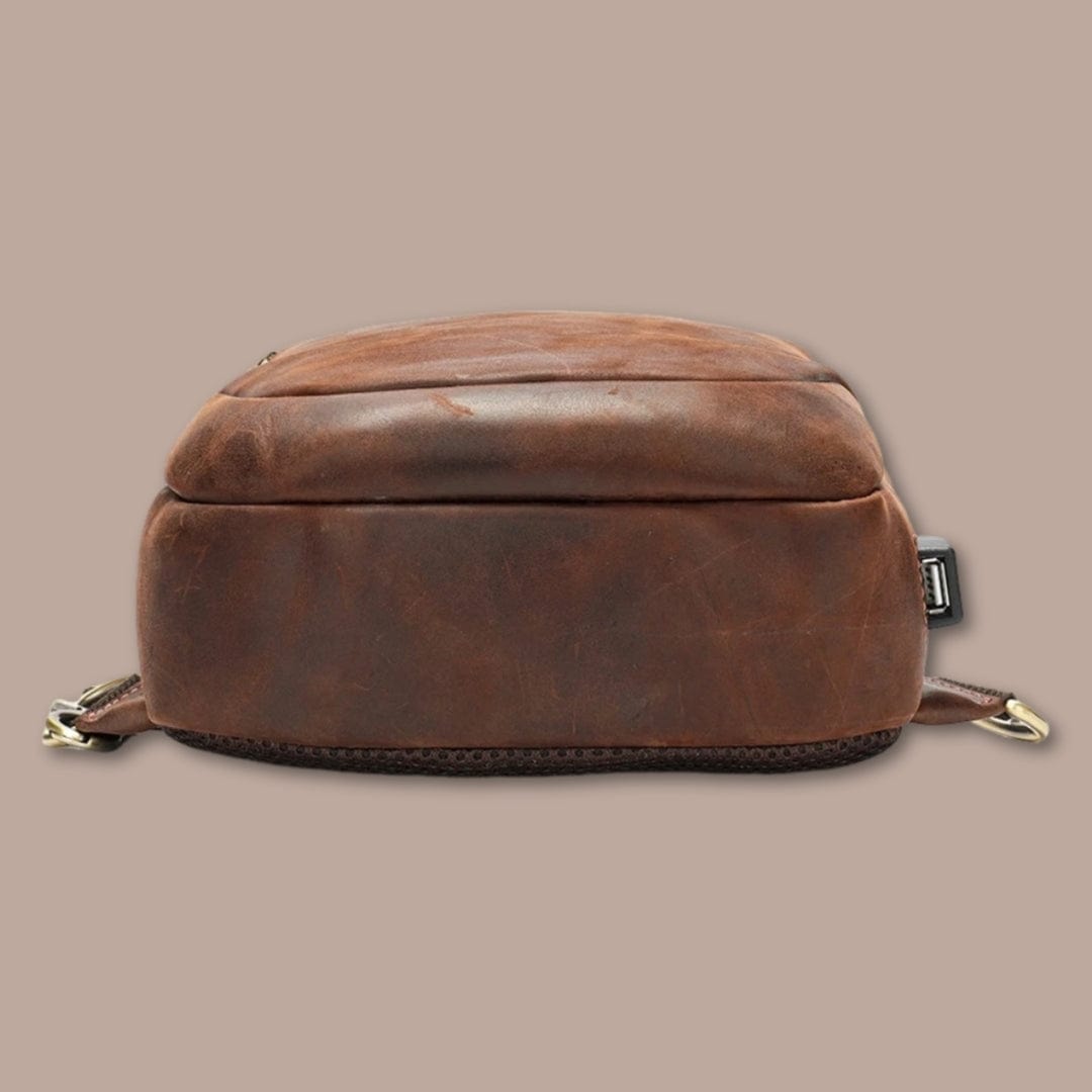 Marron / 21cm x 29cm x 9cm