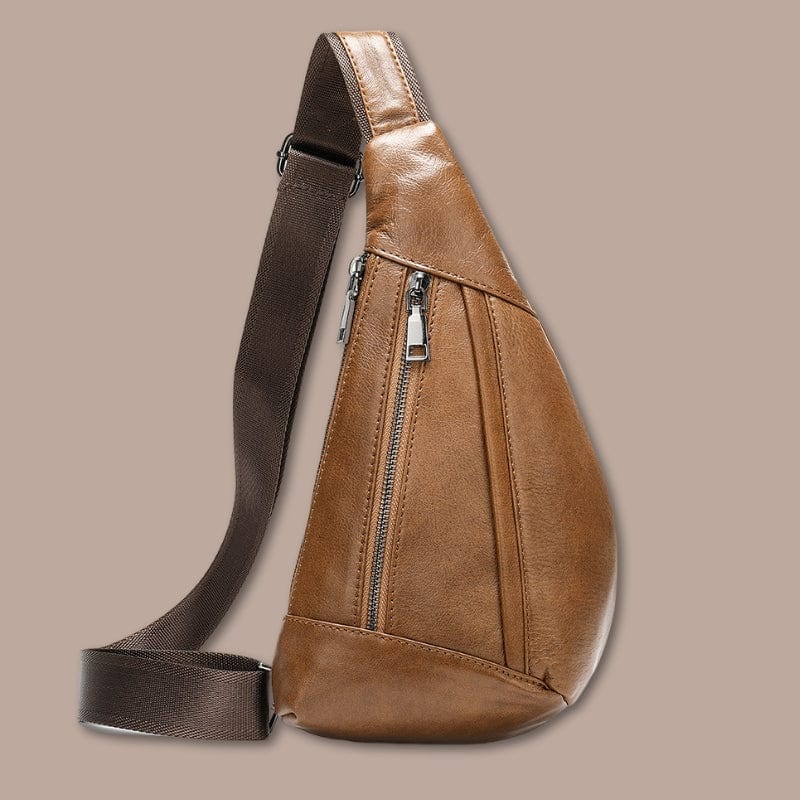 Sacoche Bandoulière Homme Urbaine en Cuir