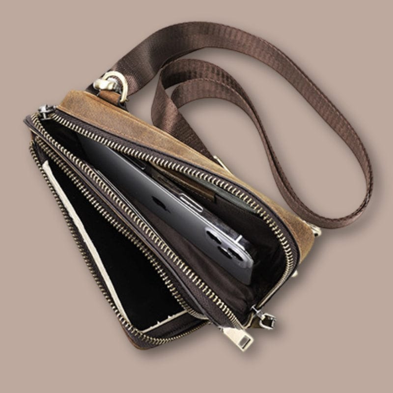 petite sacoche homme 11.5cm x 18cm x 4cm