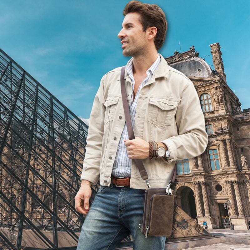 petite sacoche homme 11.5cm x 18cm x 4cm