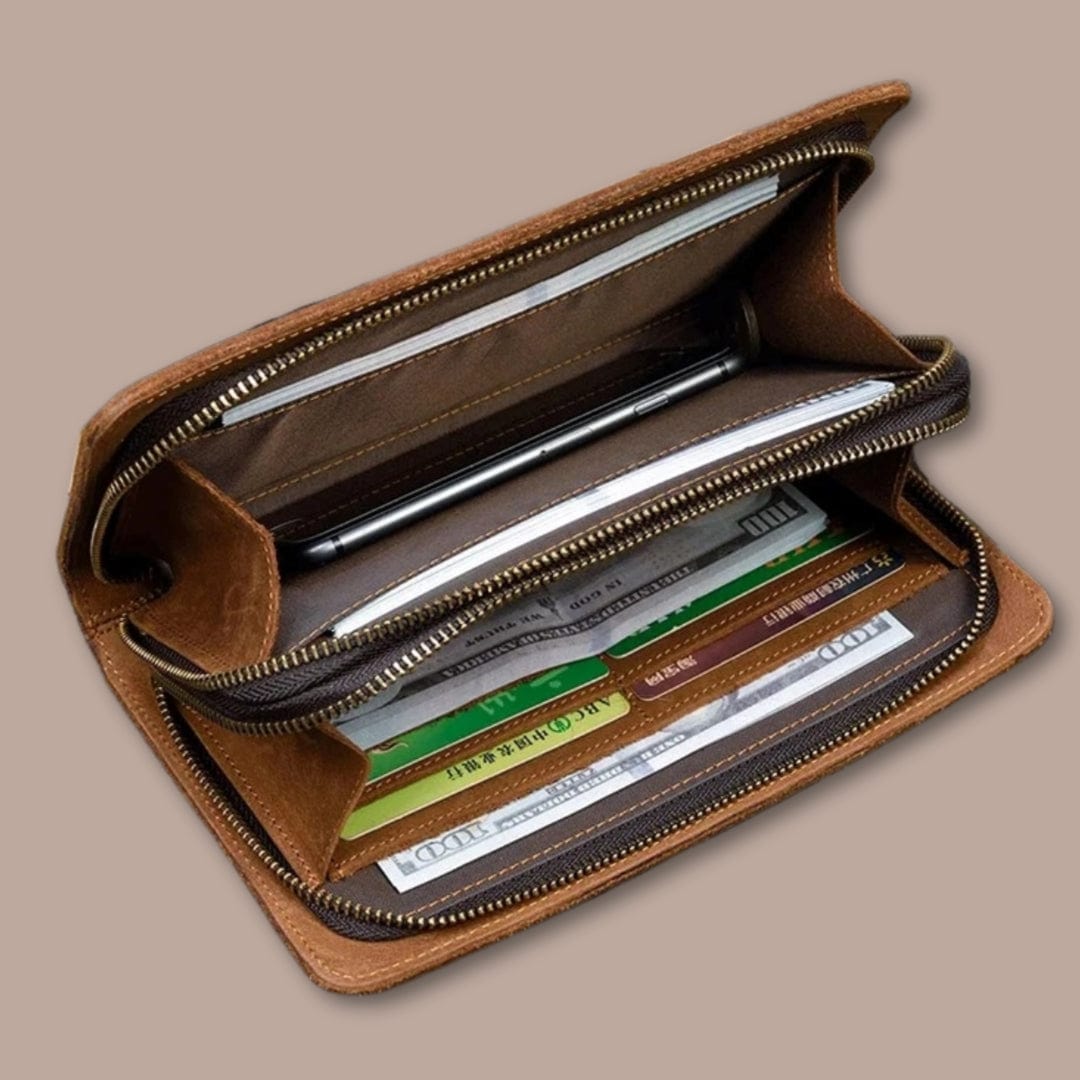 Pochette Cuir Homme