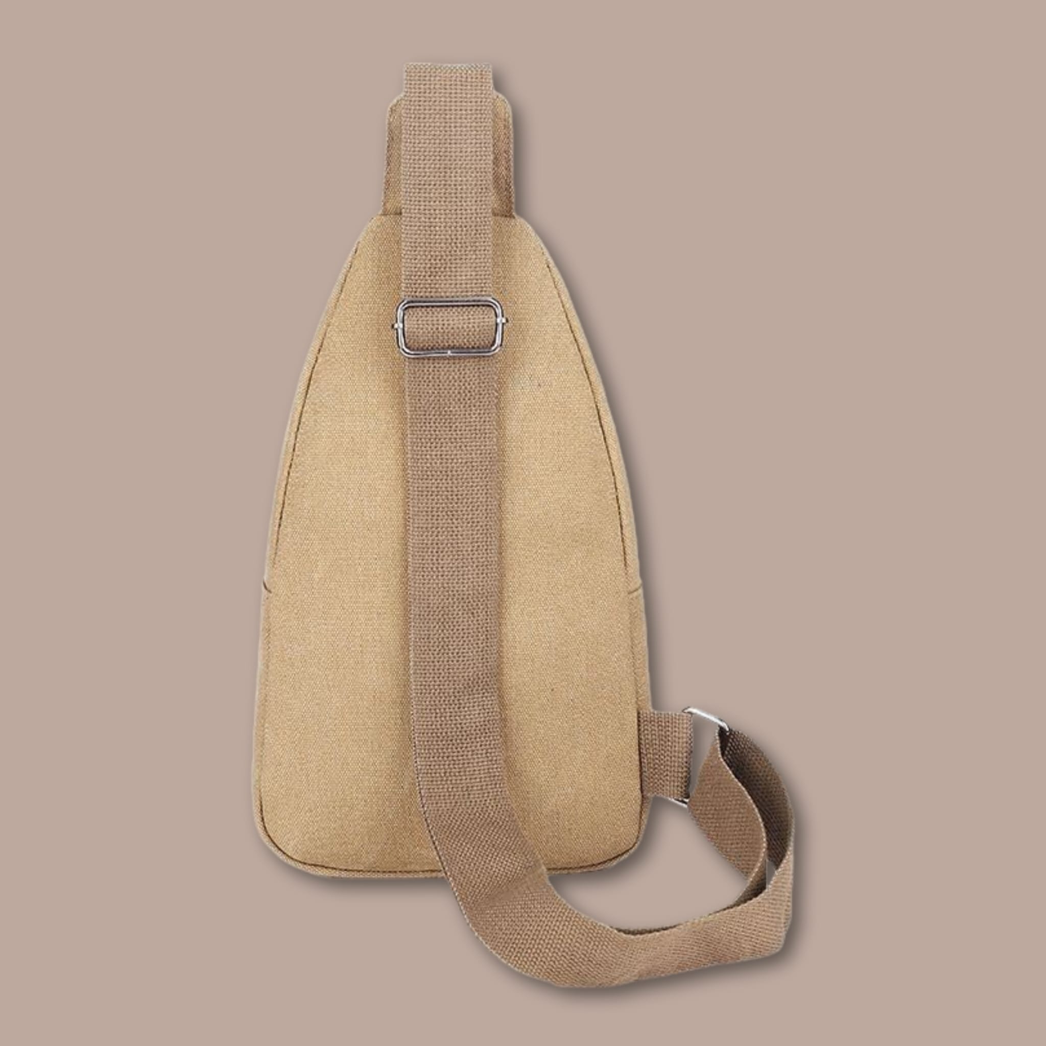 Sac de Poitrine Homme en Toile | Imperméable & Multi-Poches