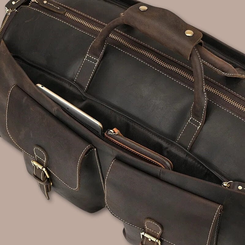 sac de voyage cuir homme