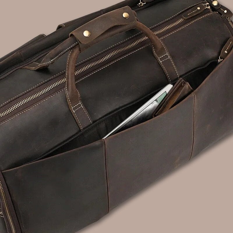 sac de voyage cuir homme
