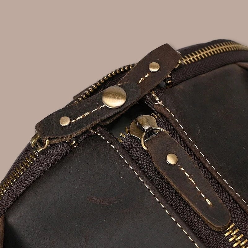 sac de voyage cuir homme 55cm x 26cm x 27cm