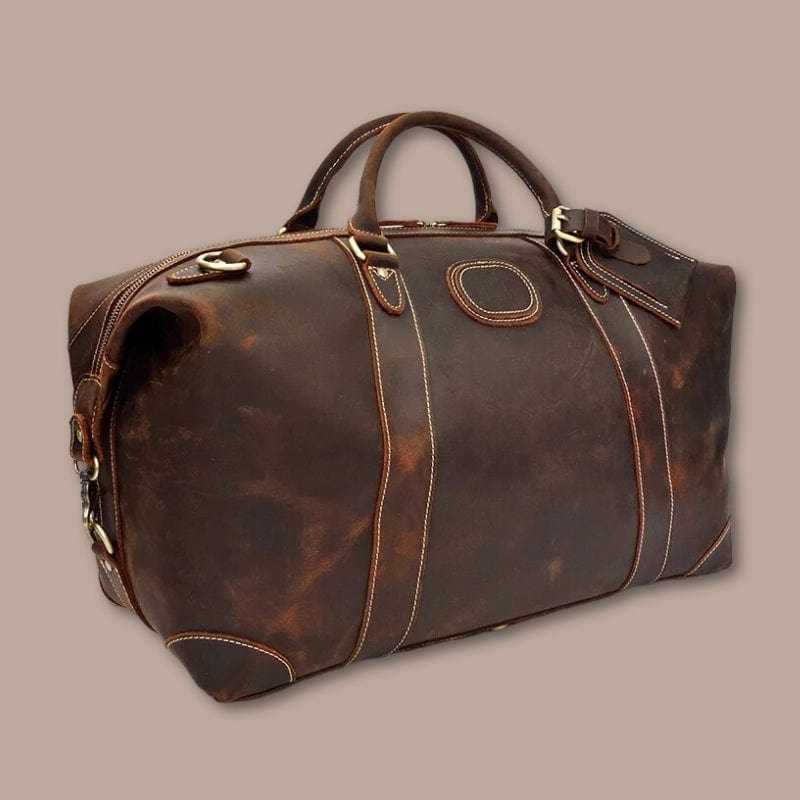 Sac de voyage homme cuir vintage