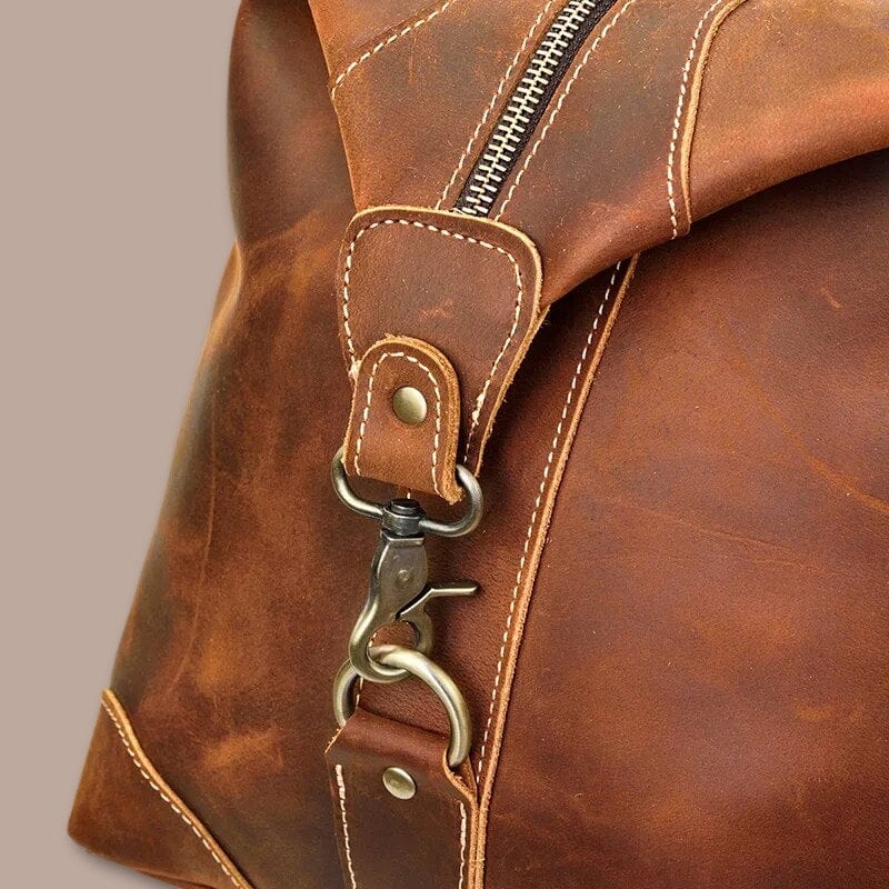 Sac de voyage homme cuir vintage