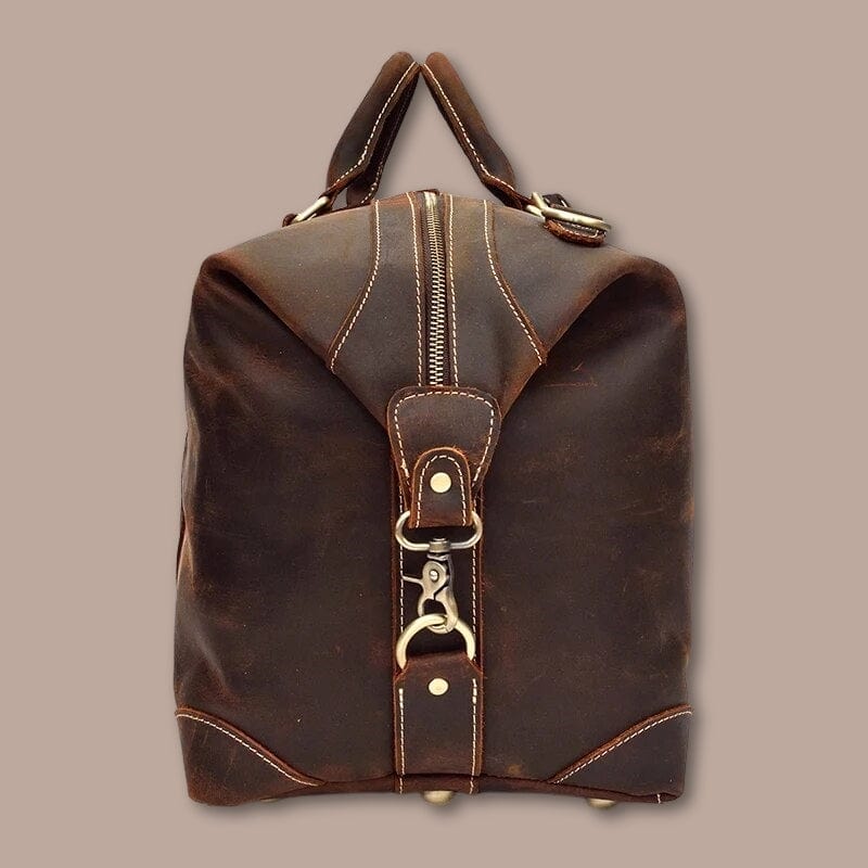 Sac de voyage homme cuir vintage