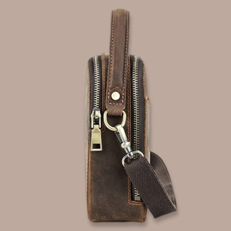 sacoche a bandouliere homme 12.5cm x 18.5cm x 4.5cm