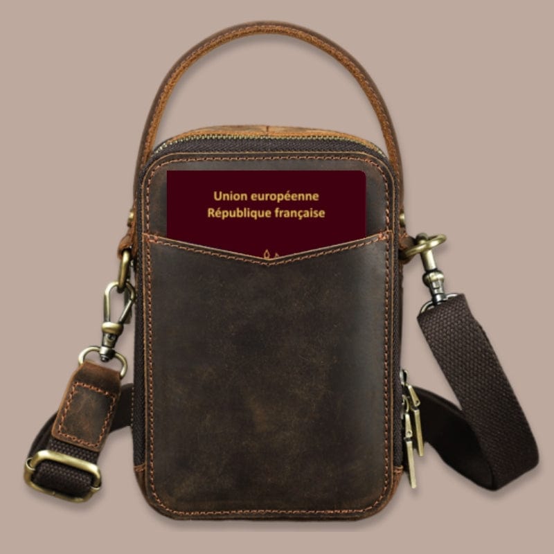 sacoche a bandouliere homme 12.5cm x 18.5cm x 4.5cm