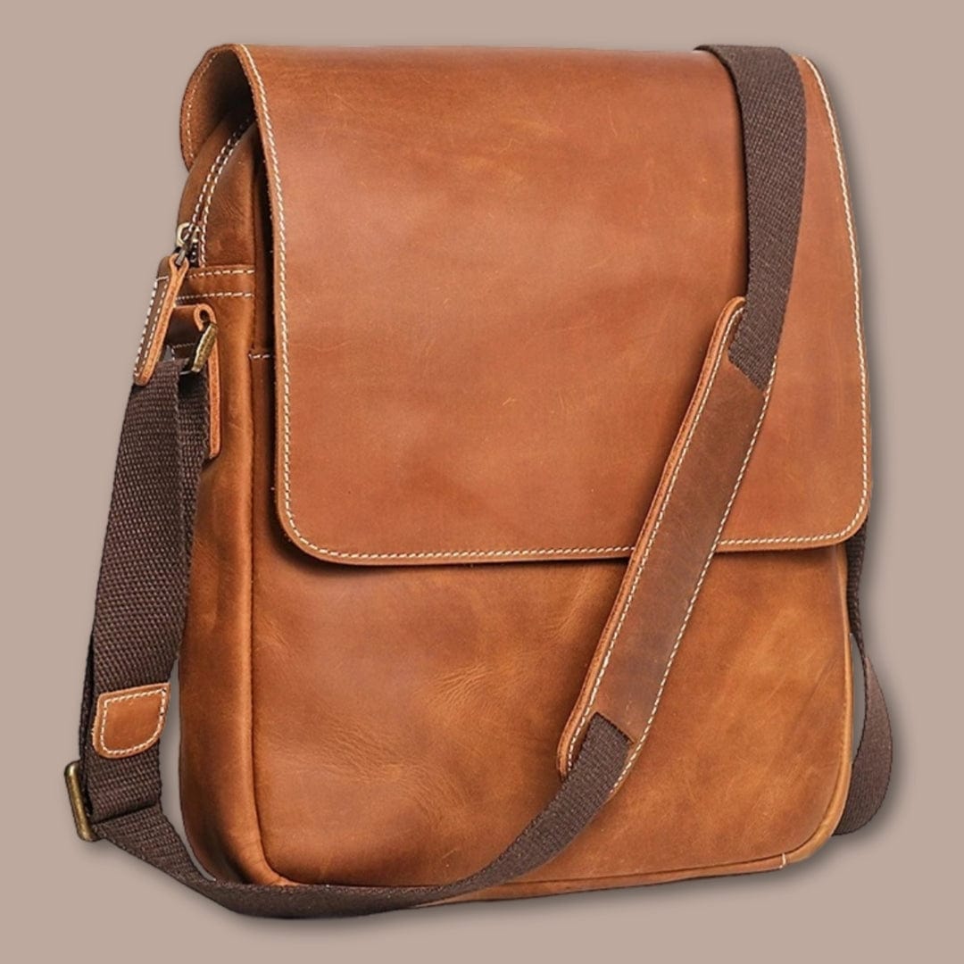 Modèle République  Sacoche à rabat homme