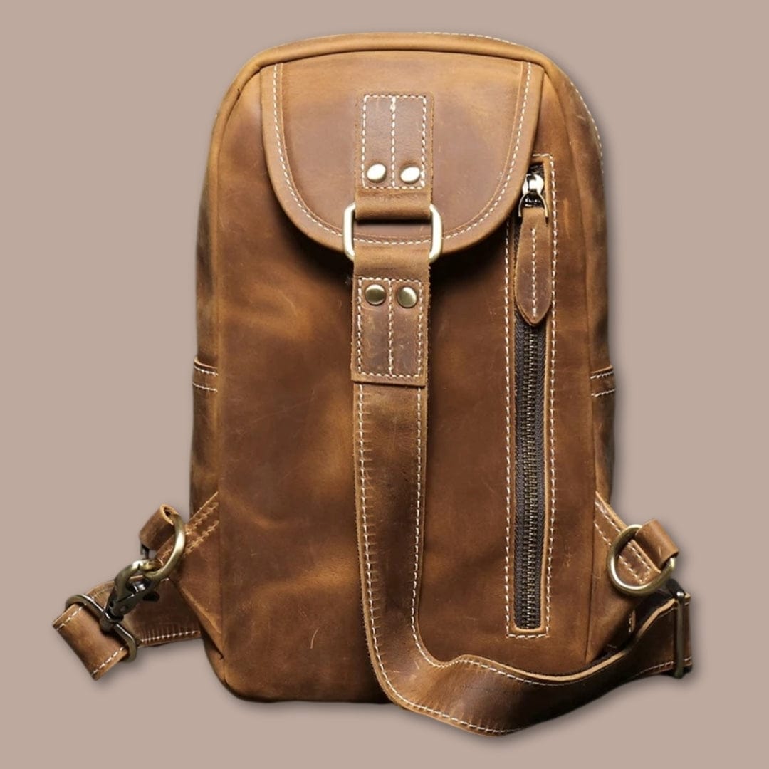 Sacoche Bandoulière Cuir Multipoches