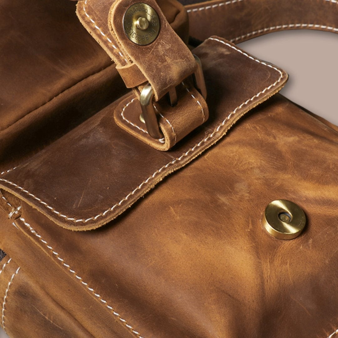 Sacoche Bandoulière Cuir Multipoches