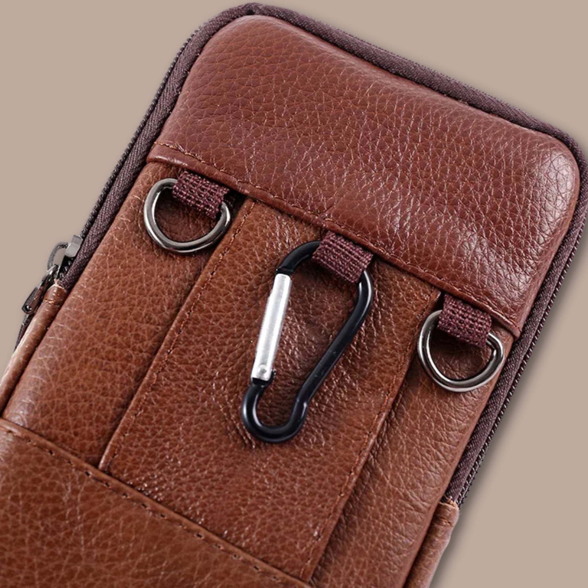 Sacoche Bandoulière Homme Attache Ceinture