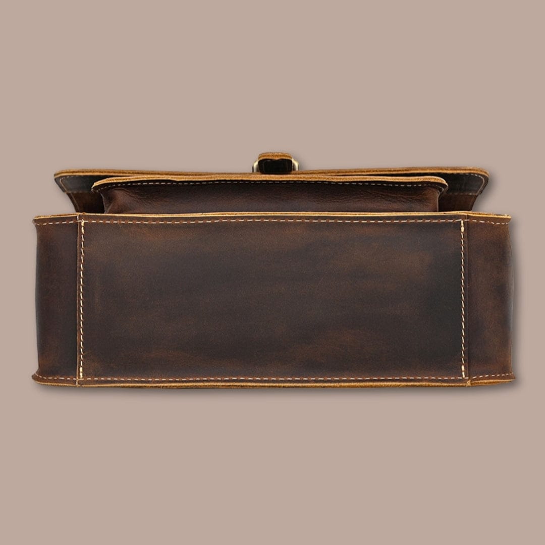 Sacoche bandoulière homme en cuir véritable | Qualité authentique