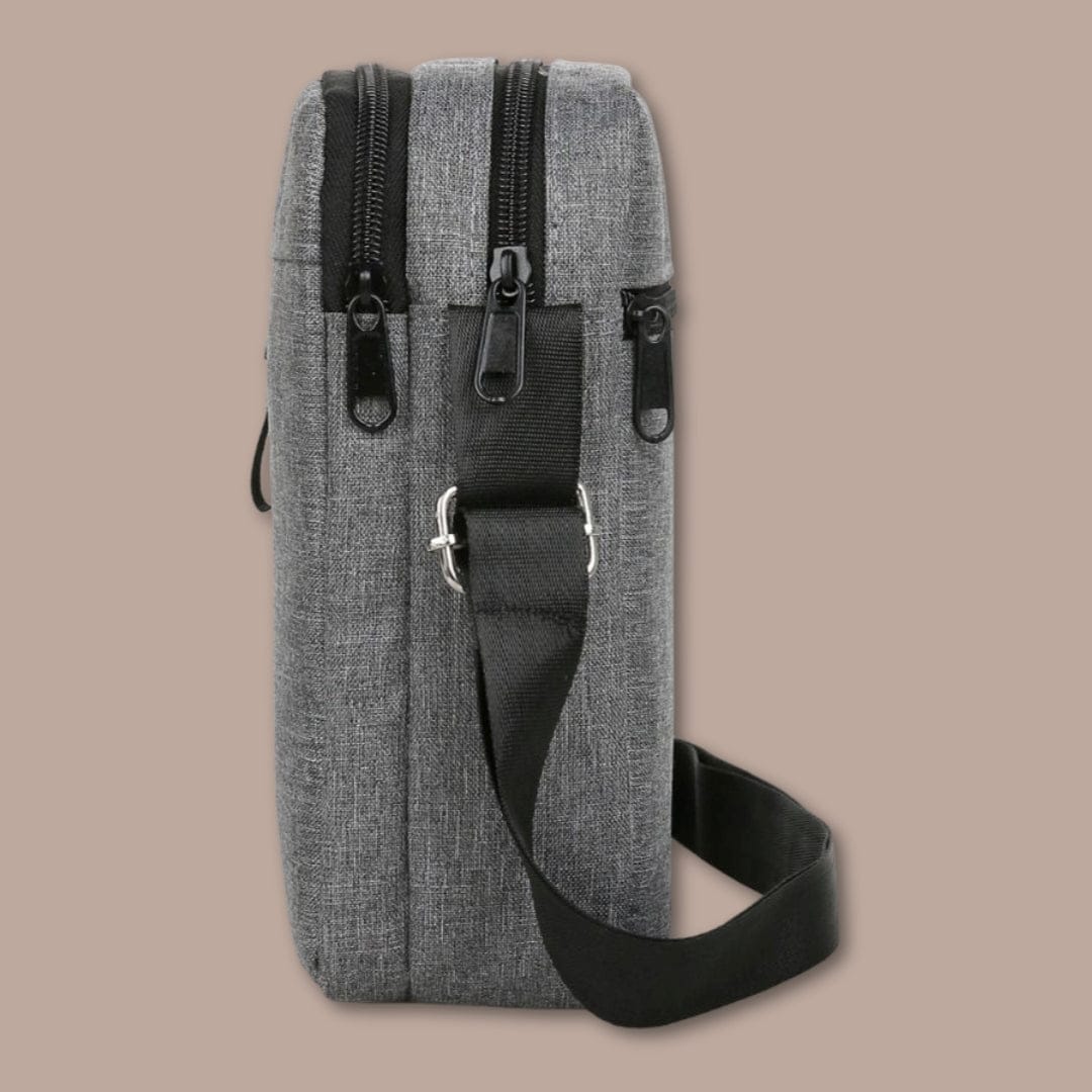 sacoche bandouliere homme tissu pas cher