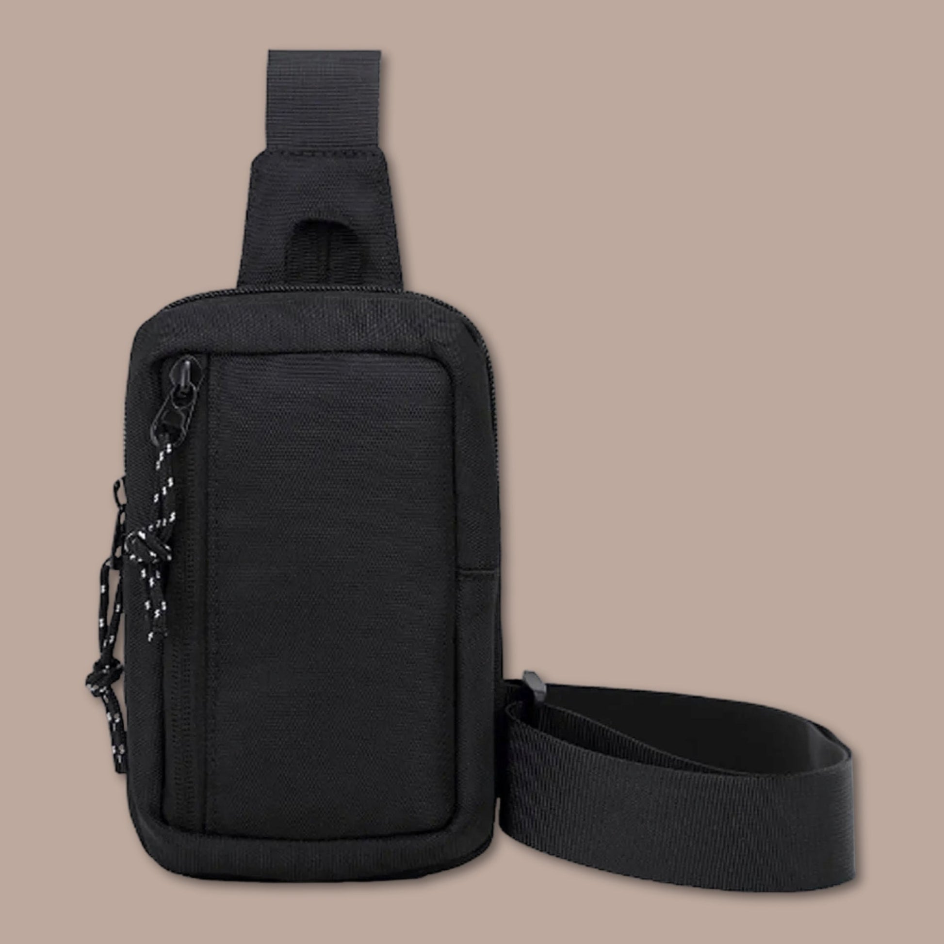 sacoche bandouliere homme toile 12cm x 19cm x 3cm