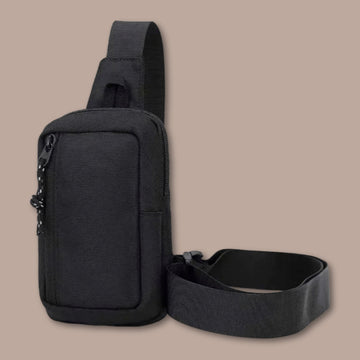 sacoche bandouliere homme toile 12cm x 19cm x 3cm