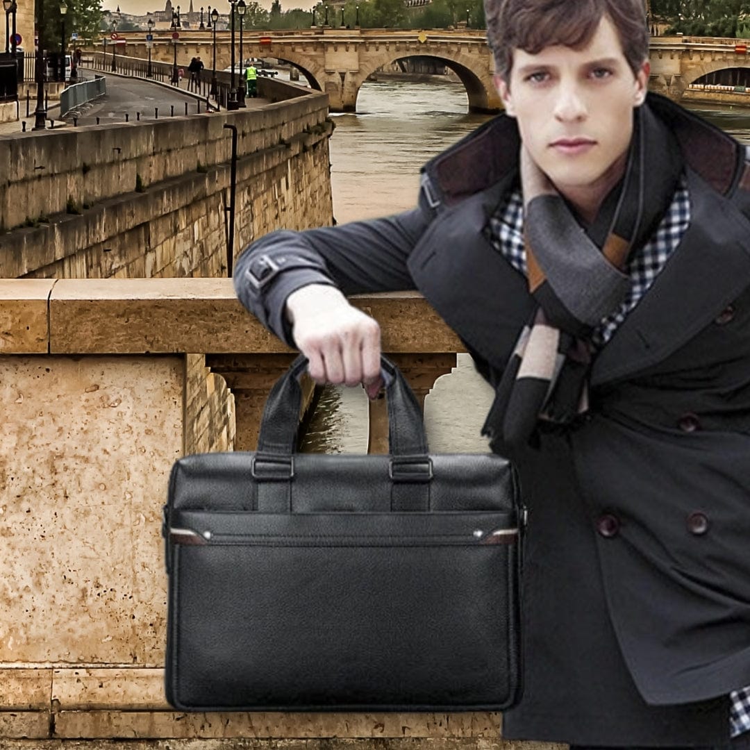 sacoche bureau homme 41cm x 28cm x 10cm