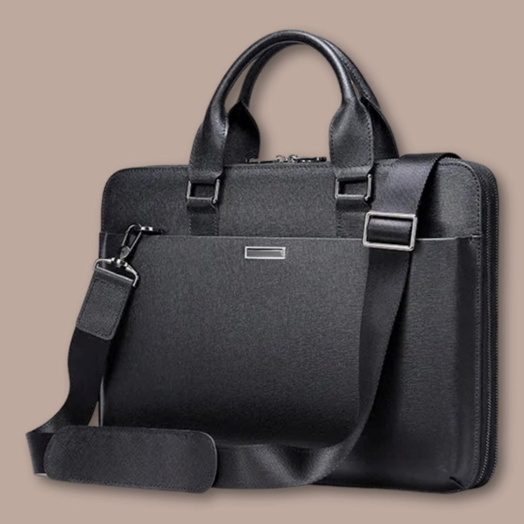 sacoche business homme Noir / 40cm x 37.5cm x 5cm