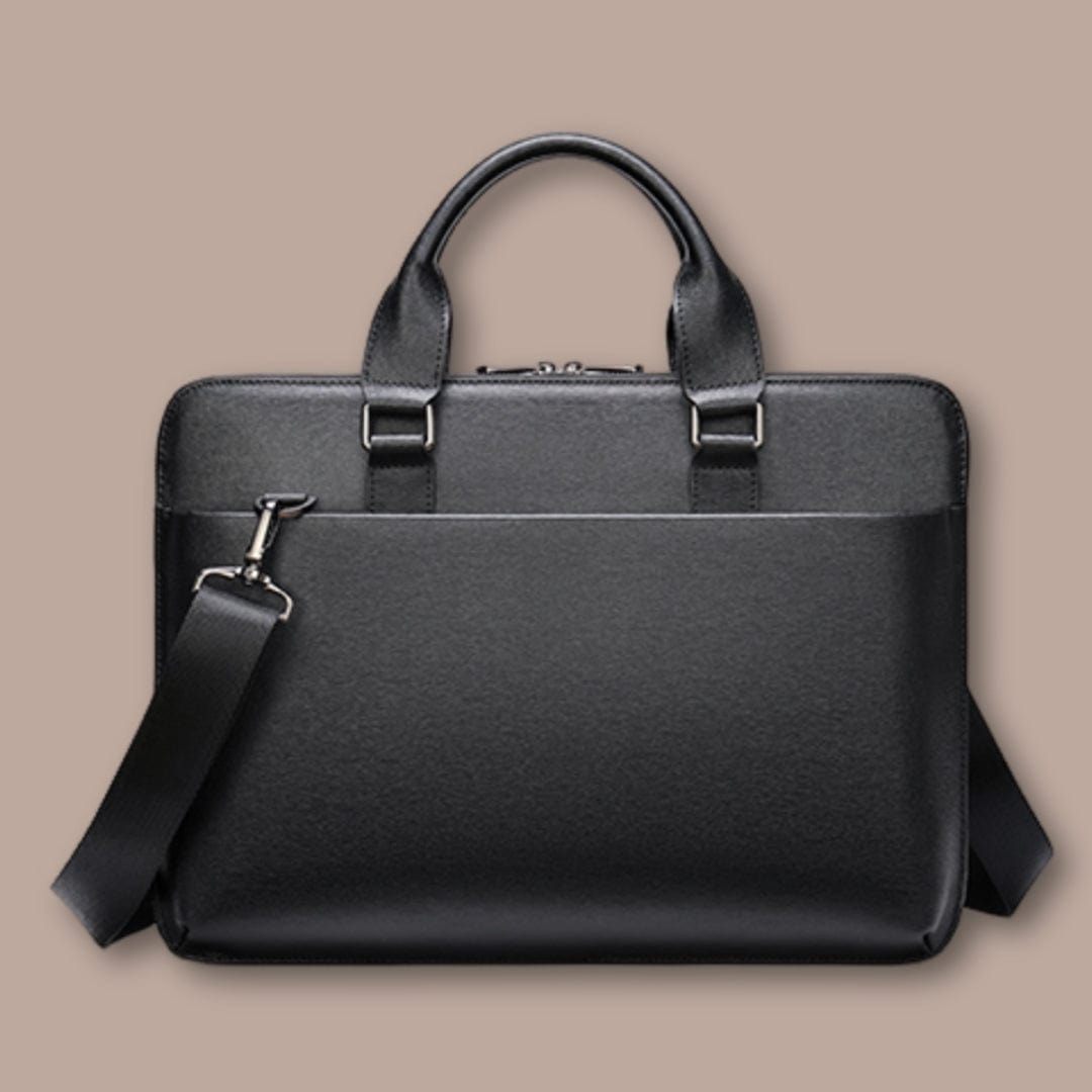 sacoche business homme Noir / 40cm x 37.5cm x 5cm