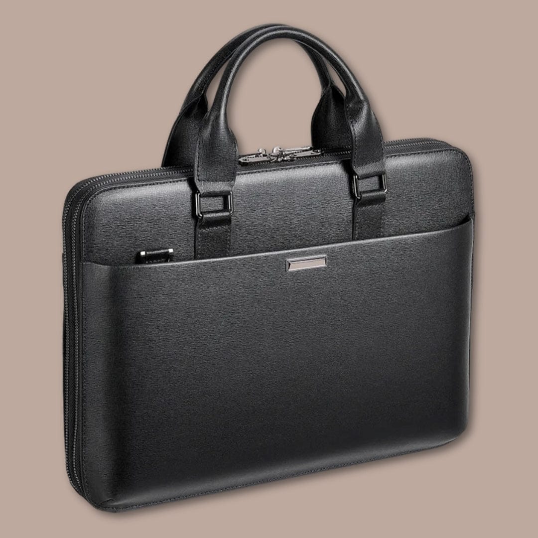 sacoche business homme Noir / 40cm x 37.5cm x 5cm