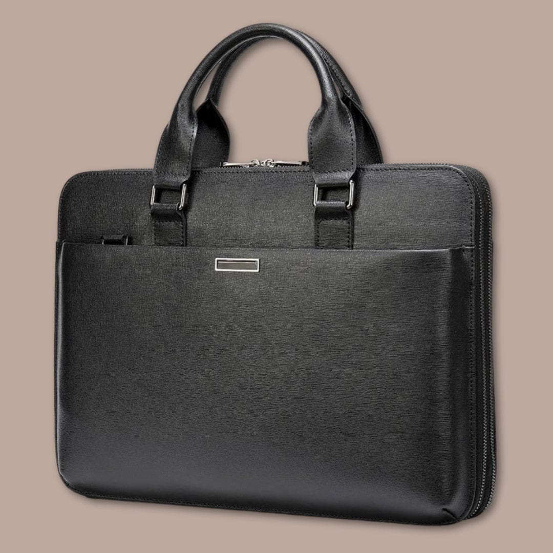 sacoche business homme Noir / 40cm x 37.5cm x 5cm