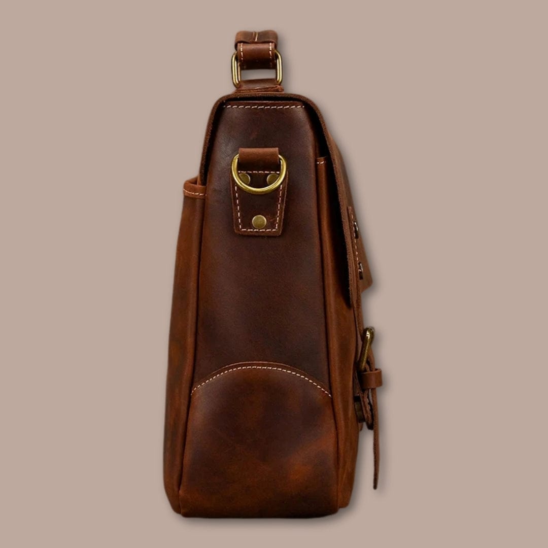 Sacoche Cartable Homme Cuir