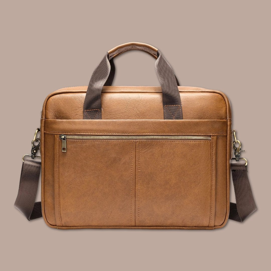 sacoche-commercial-homme Marron Clair / 39.5cm x 28.5cm x 6.7cm