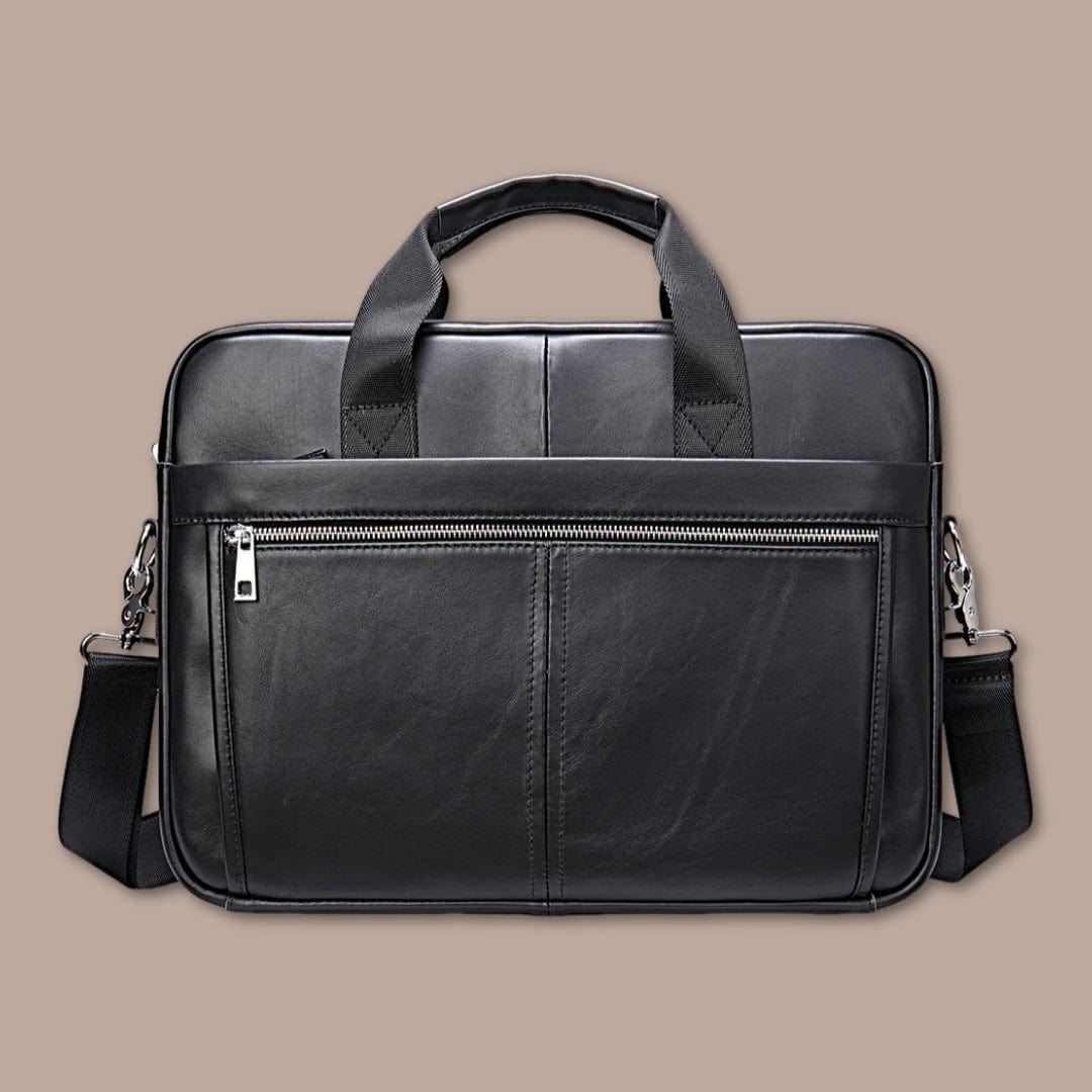 sacoche-commercial-homme Noir / 39.5cm x 28.5cm x 6.7cm