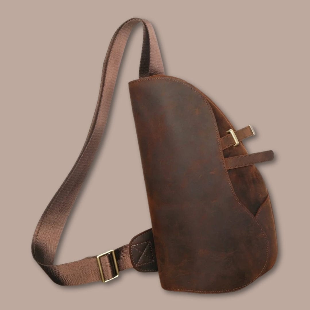 Sacoche Cuir Crazy Horse Original Marron