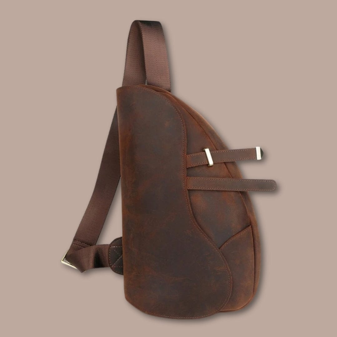 Sacoche Cuir Crazy Horse Original Marron